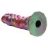 Creature Cocks Larva - Dildo alieno ovopositore (arcobaleno)