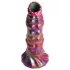 Creature Cocks Larva - dildo ovipositor alieno - silicone arcobaleno