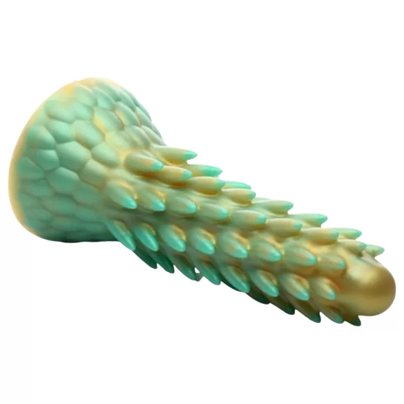 Creature Cocks Stegosaurus - dildo realistico - 20 cm - silicone verde