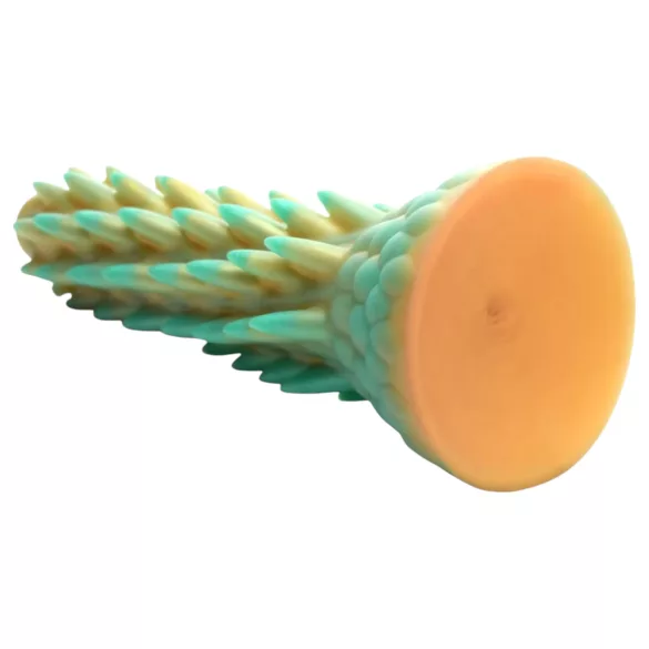 Creature Cocks Stegosaurus - dildo realistico - 20 cm - silicone verde