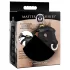 Master Series Bull - gabbia per pene con testa di toro (nera)