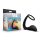Avventure Anali Platinum - Dildo anale con anello fallico (nero)