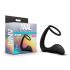 Avventure Anali Platinum - Dildo anale con anello fallico (nero)