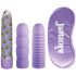 Stoner Bonga Bunga - Set vibratore a barra (4 pezzi) - viola