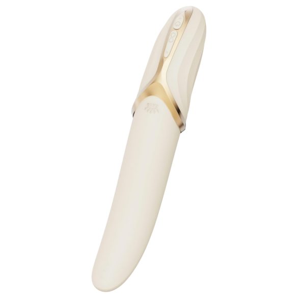 Zalo Eve - vibratore rotante riscaldante ricaricabile - bianco