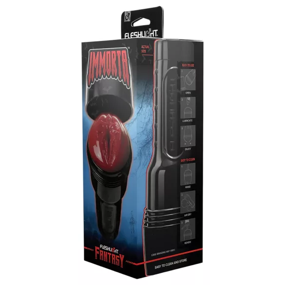 Fleshlight Fantasy Immorta - figa masturbatore fantasy (rossa)