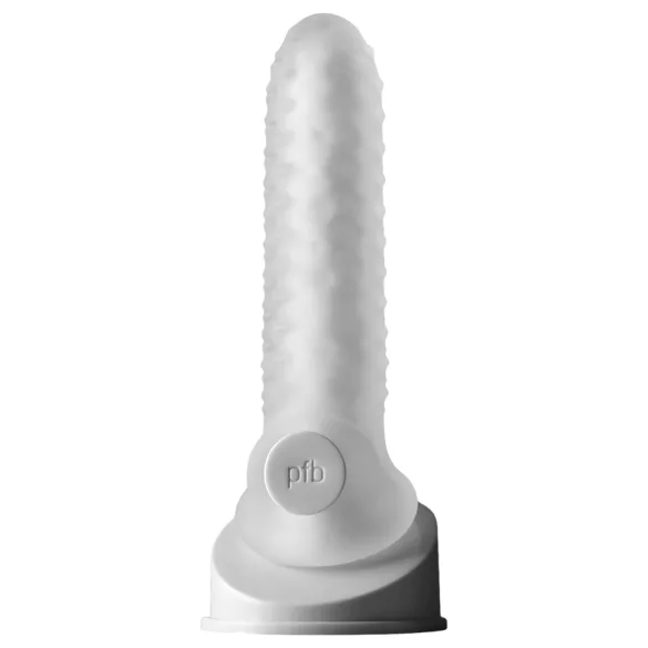Fat Boy Checker Box - guaina pene - 17 cm - bianco