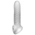 Fat Boy Checker Box - guaina pene - 17 cm - bianco