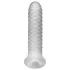 Fat Boy Checker Box - guaina pene - 17 cm - bianco