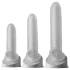 Perfect Fit - Fat Boy Micro a coste - guaina per pene (15 cm, bianco)