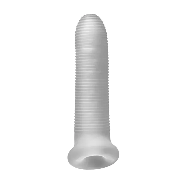 Perfect Fit - Fat Boy Micro a costine - guaina peniena (17 cm, bianco)