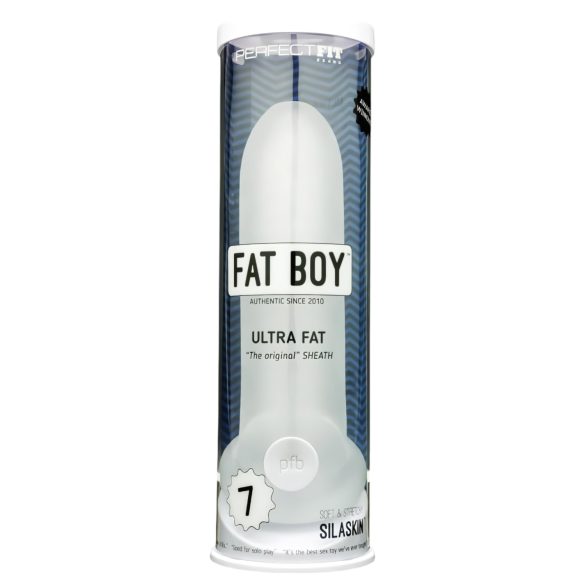 Fat Boy Original Ultra Fat - guaina pene (19cm) - bianco