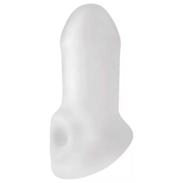 Perfect Fit - Fat Boy Thin - guaina per pene (10 cm, bianca)