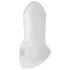 Perfect Fit - Fat Boy Thin - guaina per pene (10 cm, bianca)