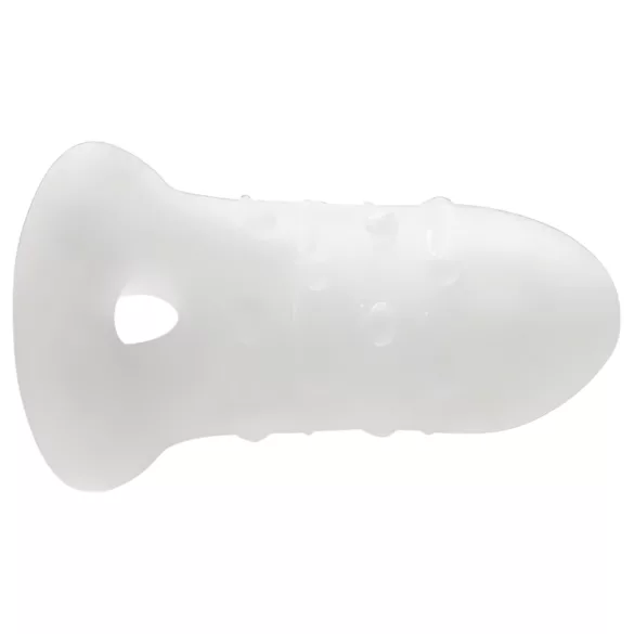Perfect Fit - Fat Boy Thin - guaina per pene (10 cm, bianca)