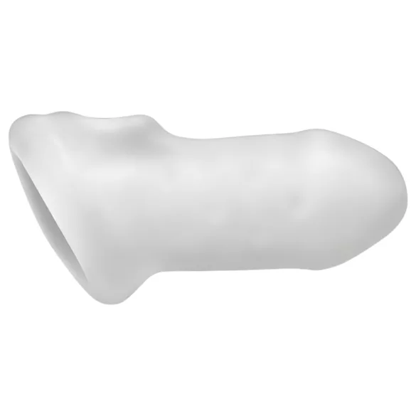 Perfect Fit - Fat Boy Thin - guaina per pene (10 cm, bianca)