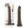 Dr. Skin 8,5 - Dildo realistico marrone con ventosa (20,5cm)