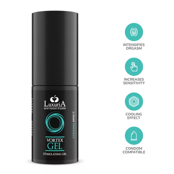 Intimateline Luxuria Vortex - gel stimolante rinfrescante per donne (30 ml)