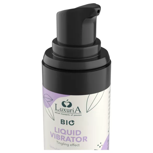 Intimateline Luxuria BIO - gel vibratore liquido per donne (15 ml)