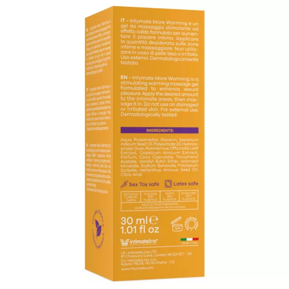 Intimateline Intymate More - gel stimolante ad effetto riscaldante (30 ml)