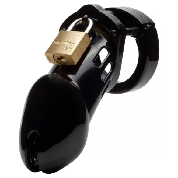 CB-6000 CB-X - gabbia pene con lucchetto - nero