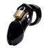 CB-6000 CB-X - Gabbia di Lusso per Pene con Lucchetto (Nera)