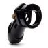 CB-6000 CB-X - Gabbia di Lusso per Pene con Lucchetto (Nera)