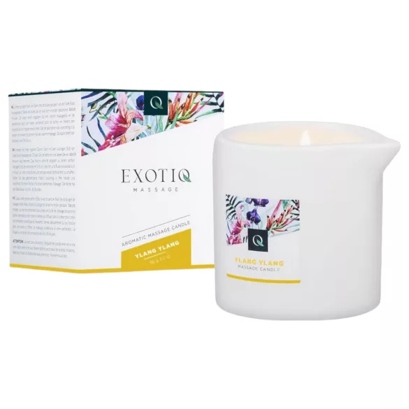 Exotiq - candela da massaggio profumata - ylang ylang - 60g