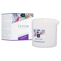 Exotiq Violet Rose - candela da massaggio (60 g)