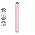 Loveline - vibratore dritto in vetro (rosa)