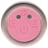 Loveline - vibratore dritto in vetro (rosa)