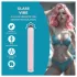 Loveline - vibratore dritto in vetro (rosa)