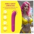Loveline - mini vibratore punto G (rosa)