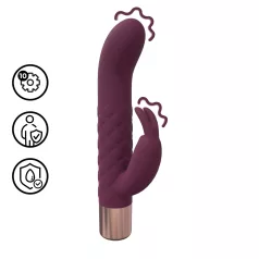 Loveline - mini vibratore con coniglietto (rosso)