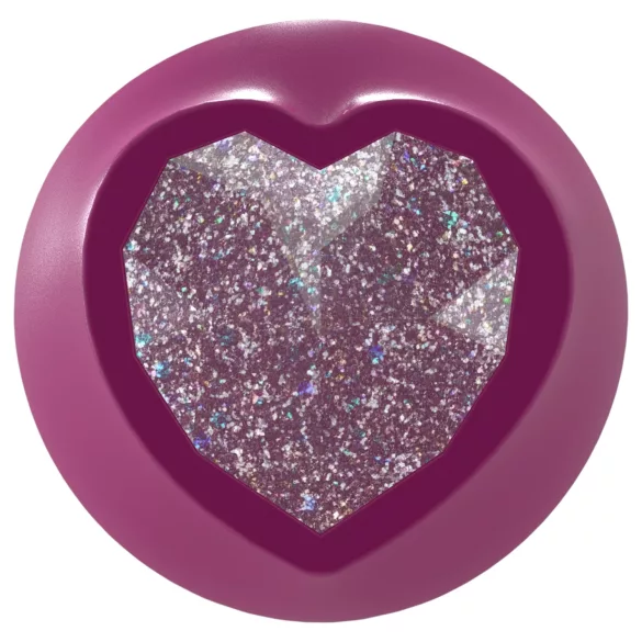 Loveline - mini vibratore curvo con coniglietto (rosa)