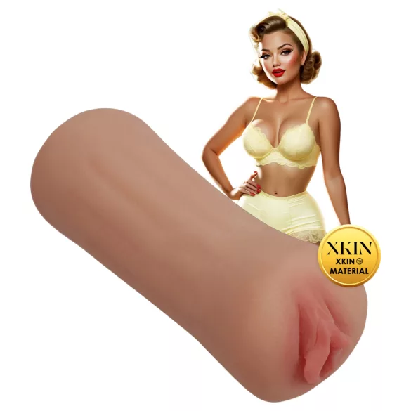 XKIN Party Slut Bettie - masturbatore con vagina finta realistica (color carne)