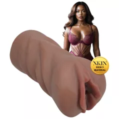   XKIN Next Door Amani - realistico masturbatore vaginale (carnagione scura naturale)