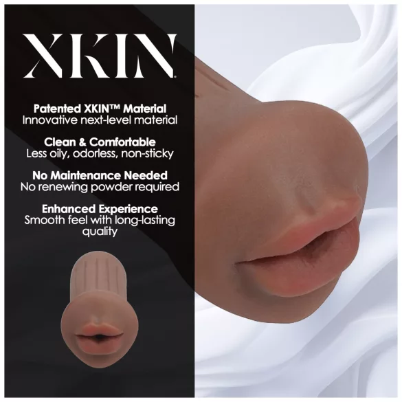 XKIN - masturbatore artificiale - S (carnagione scura naturale)