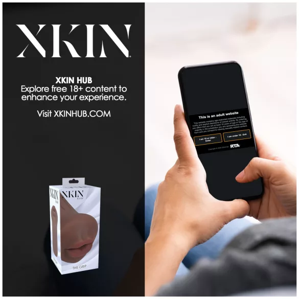 XKIN - masturbatore artificiale - S (carnagione scura naturale)