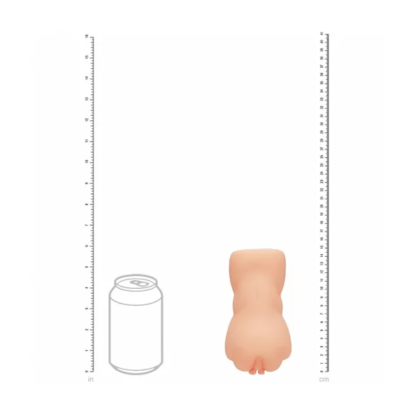XKIN Sweet Delilah - masturbatore vaginale realistico (color carne)