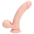 RealRock - vibratore realistico a doppia densità (color carne) - 15 cm