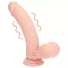   RealRock - vibratore realistico a doppia densità (color carne) - 20 cm