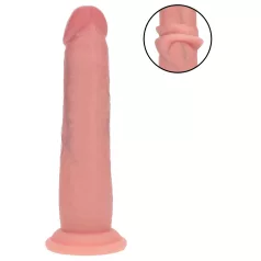   RealRock - dildo realistico a doppia densità (color carne) - 18,5 cm