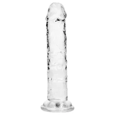   RealRock - dildo realistico con ventosa (trasparente) - 12,7 cm