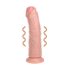 REALROCK - vibratore con ventosa - naturale (20,5 cm)