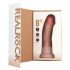 REALROCK - vibratore con ventosa - naturale (20,5 cm)