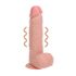 REALROCK - Vibratore con ventosa - naturale (18 cm)