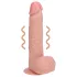 RealRock - vibratore con ventosa - realistico - 18 cm beige