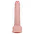 RealRock - vibratore con ventosa - realistico - 18 cm beige