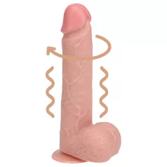 RealRock - vibratore rotante (color carne, 20,5 cm)